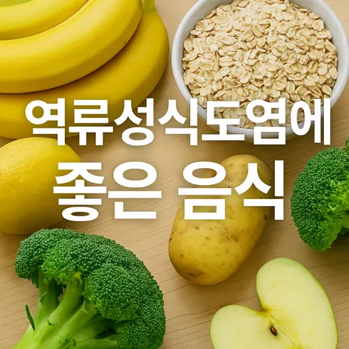 역류성식도염에 좋은 음식