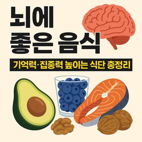 뇌에 좋은 음식 10가지
