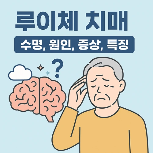 루이체 치매 수명, 원인, 증상, 특징 총정리