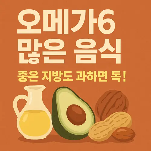 오메가6 많은 음식